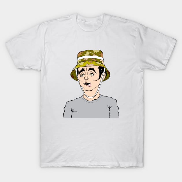 CADDYSHACK GOLFING FAN ART!! T-Shirt by cartoonistguy